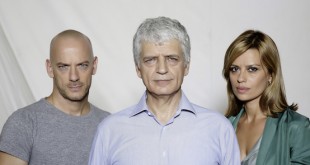 Filippo Nigro, Fabrizio Bentivoglio e Claudia Pandolfi - Romanzo siciliano