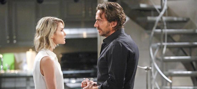 Caroline e Ridge di Beautiful, anticipazioni