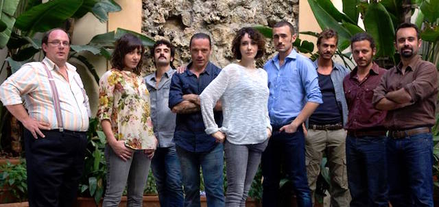 Foto cast LA CATTURANDI, fiction Raiuno