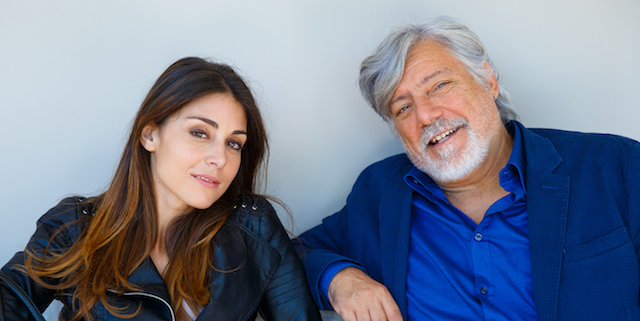 Miriam Candurro (Serena) e Piermaria Cecchini (Gigi) - Un posto al sole. Foto di Giuseppe D'Anna