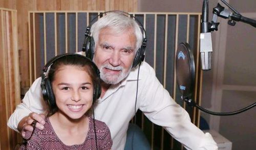 John McCook e la nipote Charlotte Constantin - Beautiful