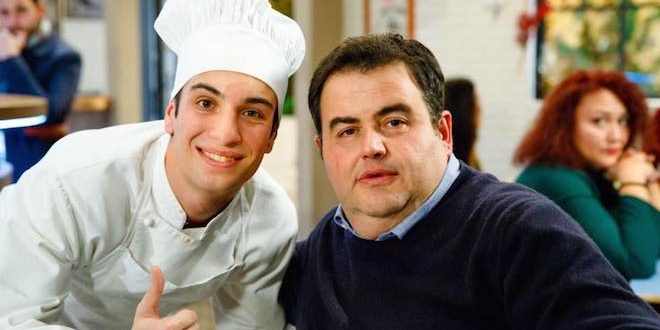 Lorenzo Sarcinelli e Gennaro Esposito (foto di Giuseppe D'Anna)