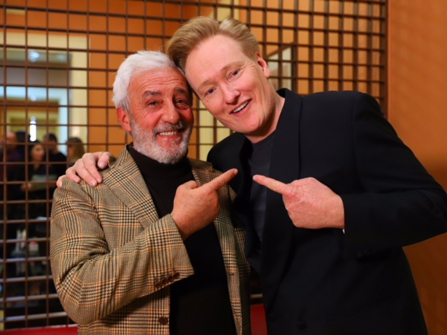 Patrizio Rispo e Conan O'Brien