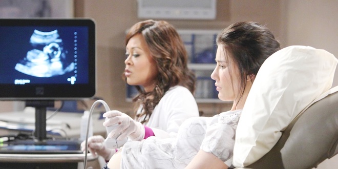 STEFFY e la gravidanza / Beautiful (copyright foto: CBS / JPI Studios)