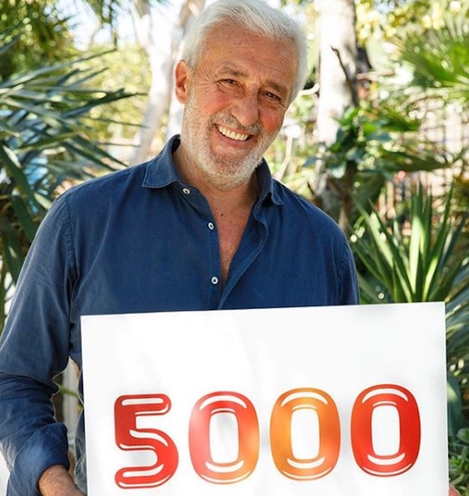 Patrizio Rispo e la puntata 5000 di Un posto al sole