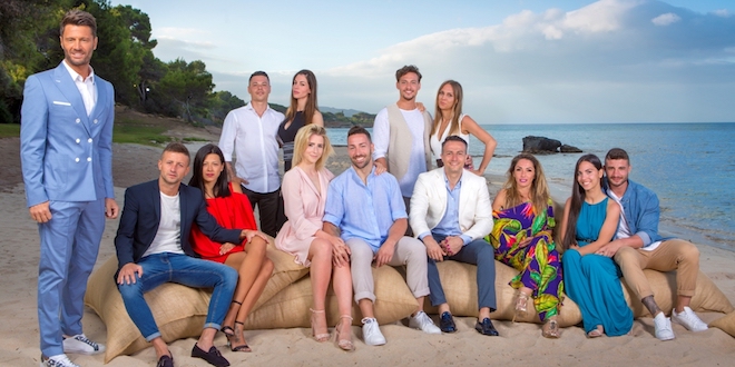 TEMPTATION ISLAND 2018: Filippo Bisciglia con le coppie di partecipanti