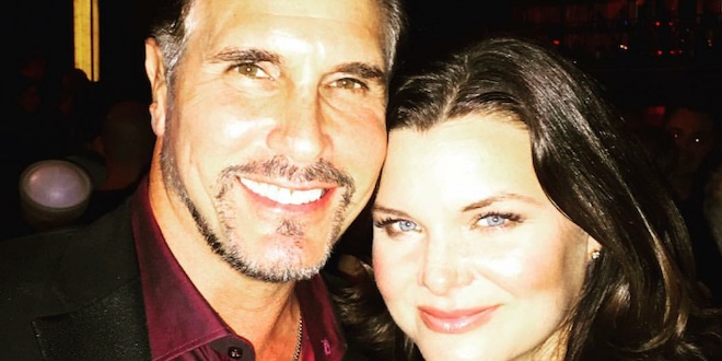 Heather Tom e Don Diamont / Foto Instagram - bbheathertom