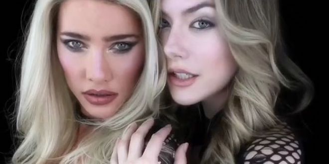 Le attrici Jacqueline MacInnes Wood e Annika Noelle / Beautiful