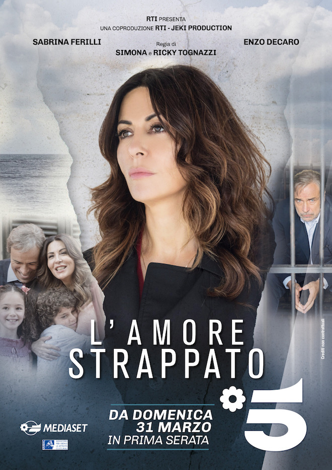 L'amore strappato (locandina) / Foto copyright: Mediaset