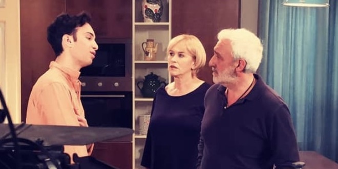 PATRIZIO, ORNELLA e RAFFAELE di Un posto al sole / Instagram