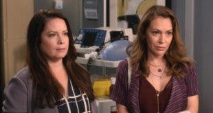 Holly Marie Combs e Alyssa Milano (di STREGHE) guest star di un episodio di GREY'S ANATOMY 16