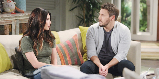 STEFFY e LIAM di Beautiful / Foto CBS - JPI Studios