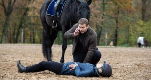 Franzi ha un incidente a cavallo, Tempesta d'amore © ARD Christof Arnold