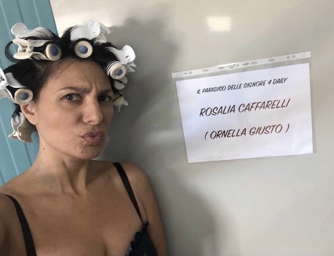 Ornella Giusto è Rosalia a Il paradiso delle signore