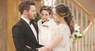 Liam, Douglas e Hope / Beautiful (credits CBS - JPI Studios)