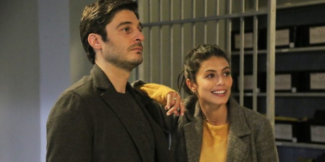 Lino Guanciale e Alessandra Mastronardi in L'Allieva 3 / Copyright foto P. BRUNI