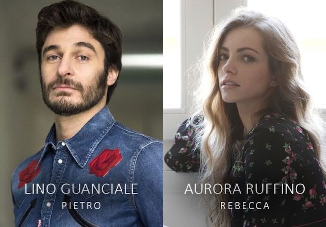 Cast fiction NOI / Lino Guanciale e Aurora Ruffino