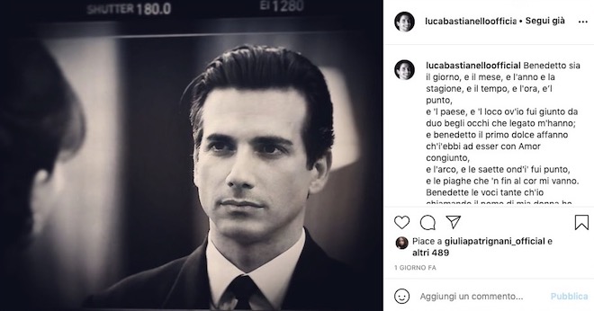 Il post di Luca Bastianello su Instragram