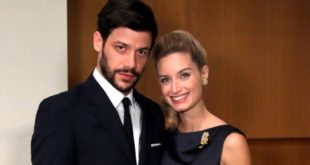 Alessandro Cosentini, nella foto con Giulia Arena / Il paradiso delle signore