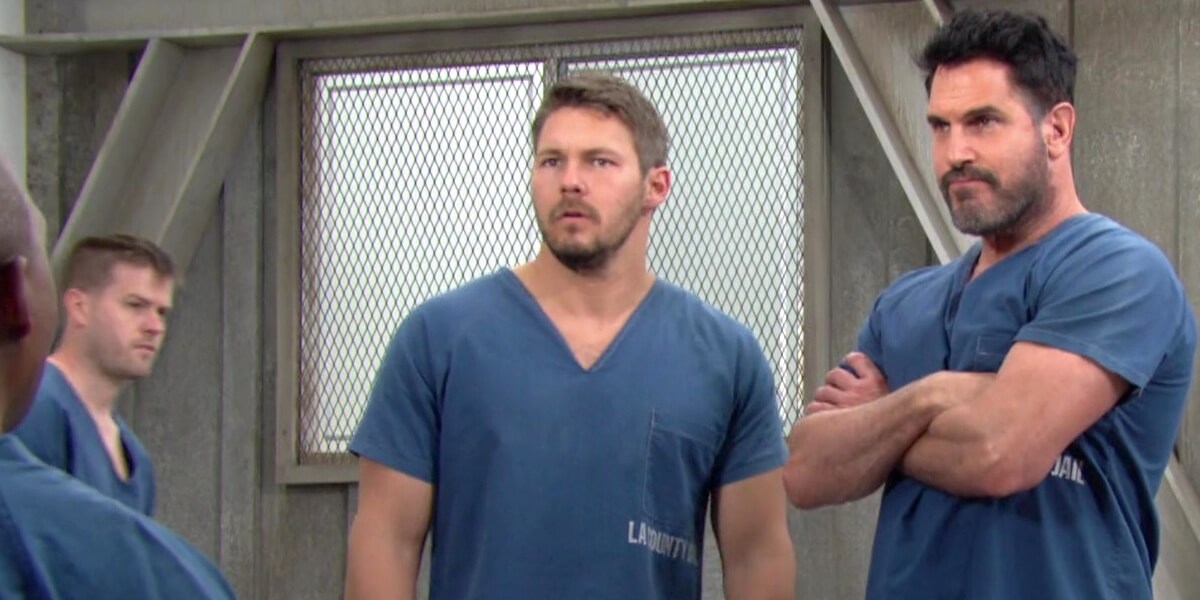 Liam e Bill in prigione a Beautiful