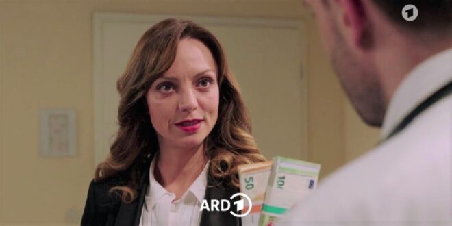 Ariane vuole corrompere il medico, Tempesta d'amore © ARD Screenshot