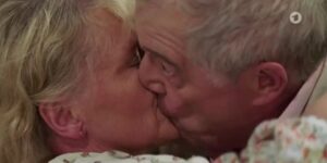 Andre e Helene si baciano, Tempesta d'amore © ARD Screenshot (2)