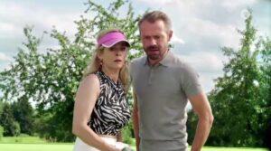 Yvonne ed Erik al campo da golf, Tempesta d'amore © ARD (Screenshot)