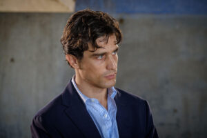 Alessandro Fella è Luca Spada in Maria Corleone (foto Mediaset)