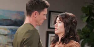 Finn e Steffy / Beautiful (foto Mediaset)