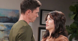 Finn e Steffy / Beautiful (foto Mediaset)