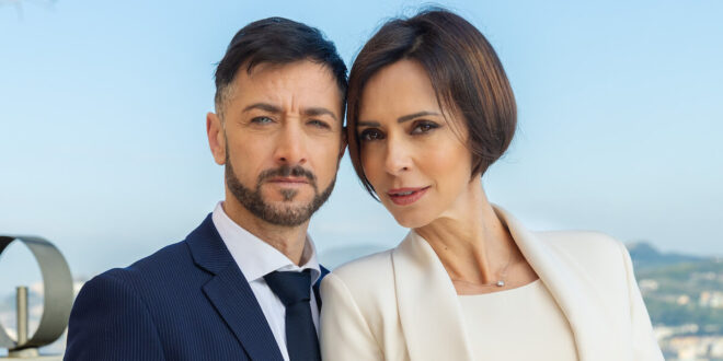Valentina Pace e Carlo Caracciolo / Foto RAI
