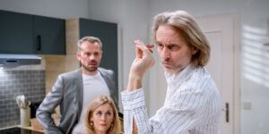 Erik, Yvonne e Michael / Tempesta d'amore (foto Mediaset)