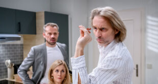 Erik, Yvonne e Michael / Tempesta d'amore (foto Mediaset)