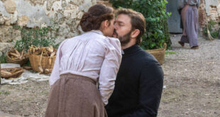 Maria e Padre Samuel / La promessa (foto Mediaset)