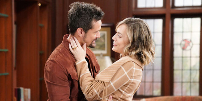 Thomas e Hope / Beautiful (foto Mediaset)