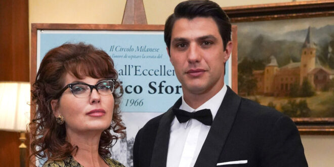 Adelaide e Marcello / Il paradiso delle signore (foto Ufficio Stampa)