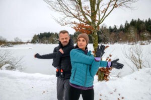 Nicole ed Eric / Tempesta d'amore (foto Mediaset)