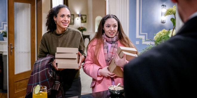 Nicole e Valentina / Tempesta d'amore (foto Mediaset)