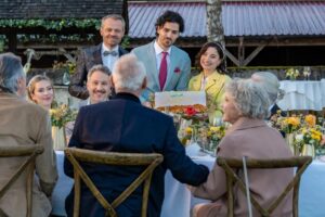 Erik, Leander e Clara nella puntata 4500, Tempesta d'amore © ARD WDR Thomas Neumeier