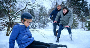 Ana, Vincent e Philipp / Tempesta d'amore (foto Mediaset)