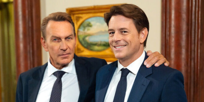 Roberto e Filippo / Un posto al sole (foto RAI)