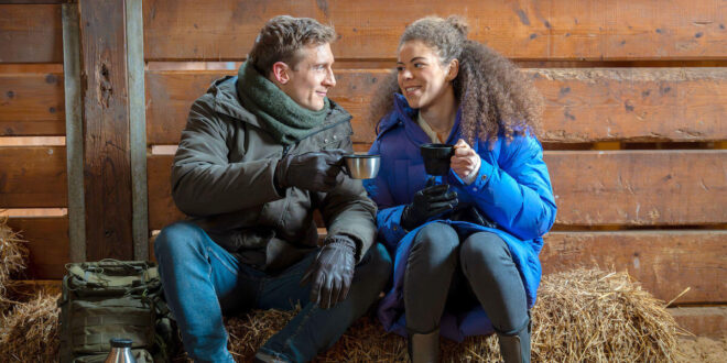 Vincent e Ana / Tempesta d'amore (foto Mediaset)