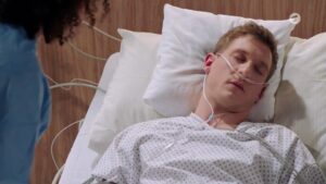 Vincent in ospedale, Tempesta d'amore © ARD (Screenshot)