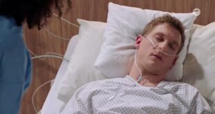 Vincent in ospedale / Tempesta d'amore (screenshot)