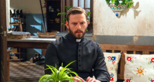La promessa / padre Samuel (foto Mediaset)
