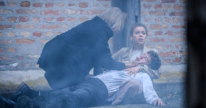 Michael, Ana e Philipp / Tempesta d'amore (foto Mediaset)