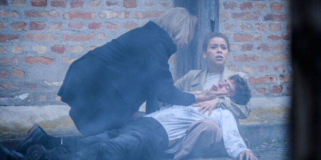 Michael, Ana e Philipp / Tempesta d'amore (foto Mediaset)