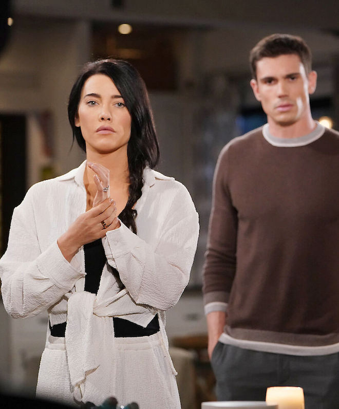 Steffy e Finn / Beautiful (foto Mediaset)