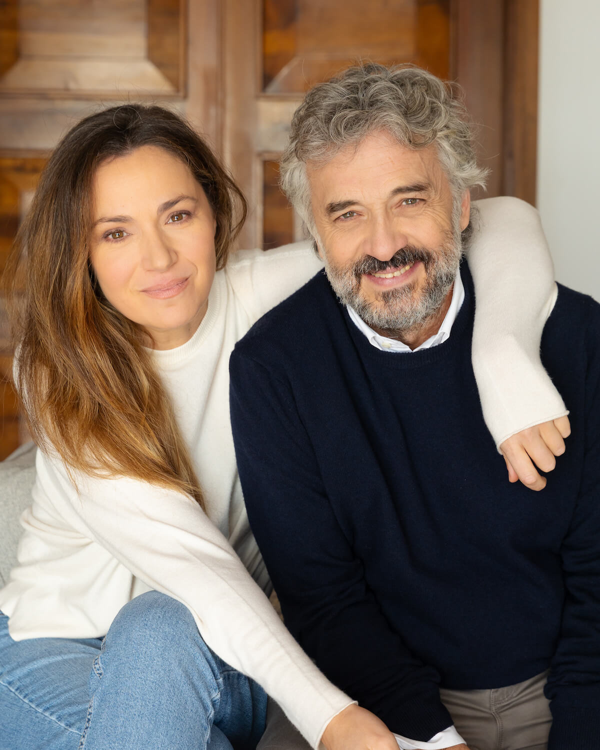 Un posto al sole: gli attori Cristina D'Alberto e Vincenzo Ferrera / Foto RAI