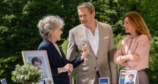 Hildegard, Christoph e Alexandra / Tempesta d'amore (foto Mediaset)